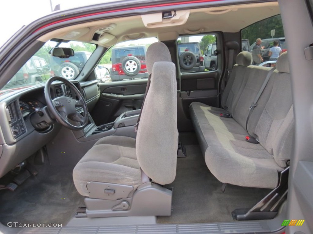 2006 Silverado 1500 LT Extended Cab - Victory Red / Dark Charcoal photo #13