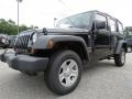 Black 2012 Jeep Wrangler Unlimited Sport 4x4 Exterior