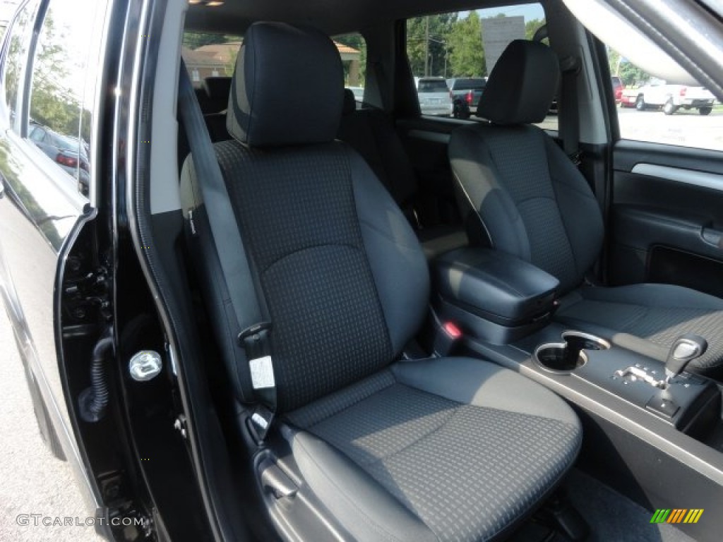 2009 Borrego LX V6 - Ebony Black / Gray photo #9