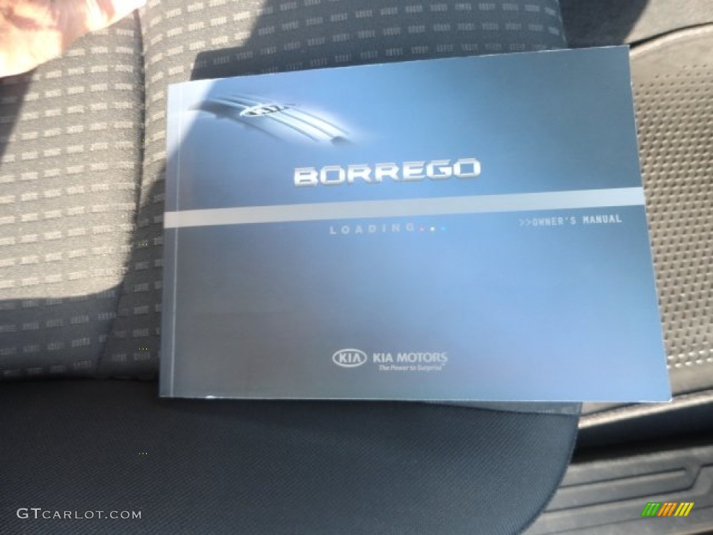 2009 Borrego LX V6 - Ebony Black / Gray photo #10