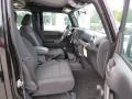 2012 Jeep Wrangler Unlimited Black Interior Interior Photo