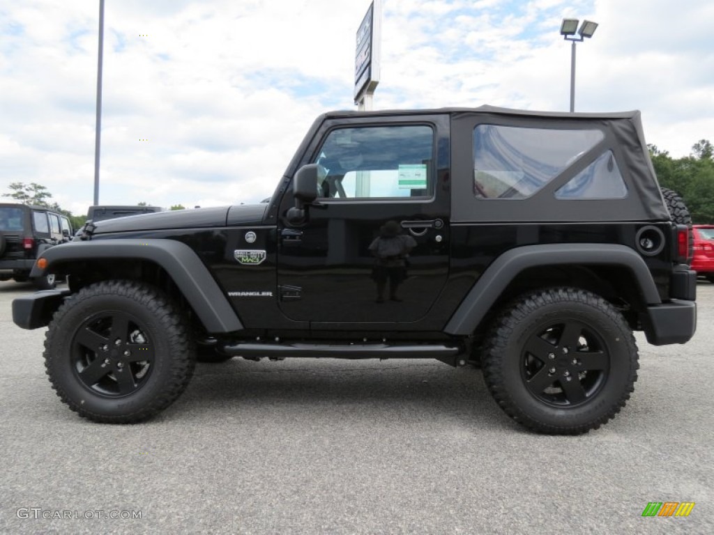 2012 Wrangler Call of Duty: MW3 Edition 4x4 - Black / Call of Duty: Black Sedosa/Silver French-Accent photo #4