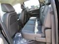 Rear Seat of 2013 Sierra 1500 SLT Crew Cab