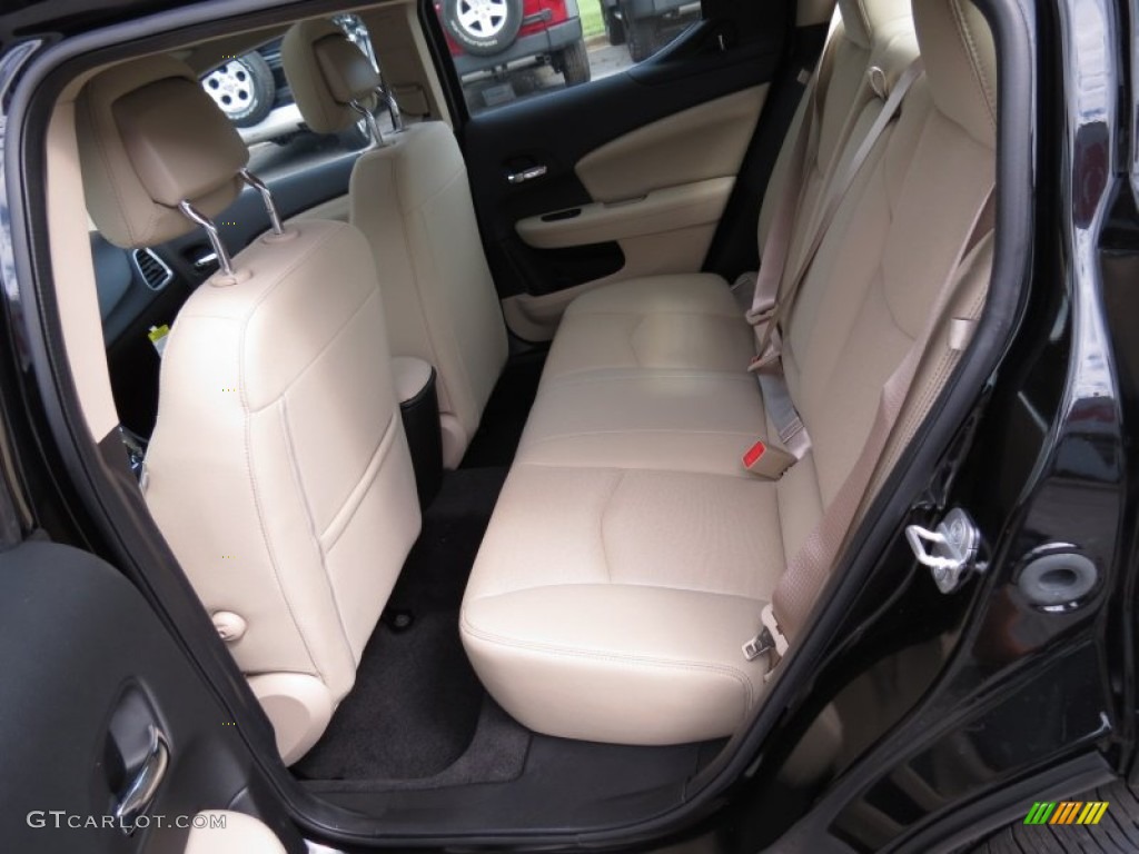 Black/Light Frost Beige Interior 2013 Dodge Avenger SXT V6 Photo #70760066
