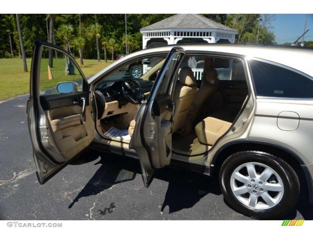 2008 CR-V EX-L 4WD - Borrego Beige Metallic / Gray photo #11