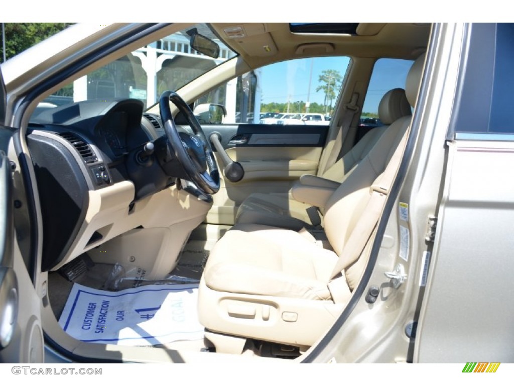 2008 CR-V EX-L 4WD - Borrego Beige Metallic / Gray photo #19