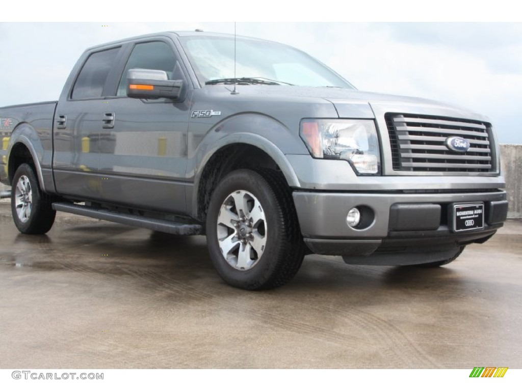 2011 F150 FX2 SuperCrew - Sterling Grey Metallic / Black photo #1