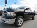 2012 Black Dodge Ram 1500 Big Horn Quad Cab  photo #3