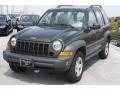 2006 Jeep Green Metallic Jeep Liberty Sport  photo #3