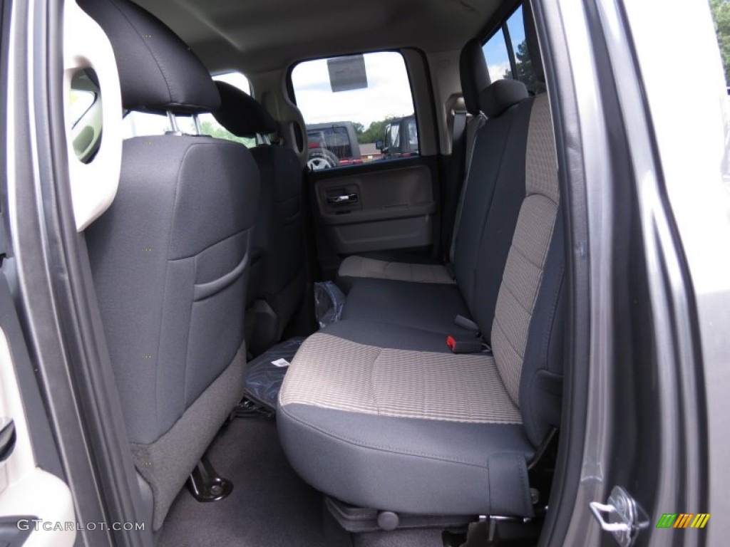 2012 Ram 1500 Big Horn Quad Cab - Mineral Gray Metallic / Dark Slate Gray/Medium Graystone photo #13