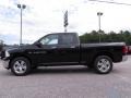 2012 Black Dodge Ram 1500 Big Horn Quad Cab  photo #4