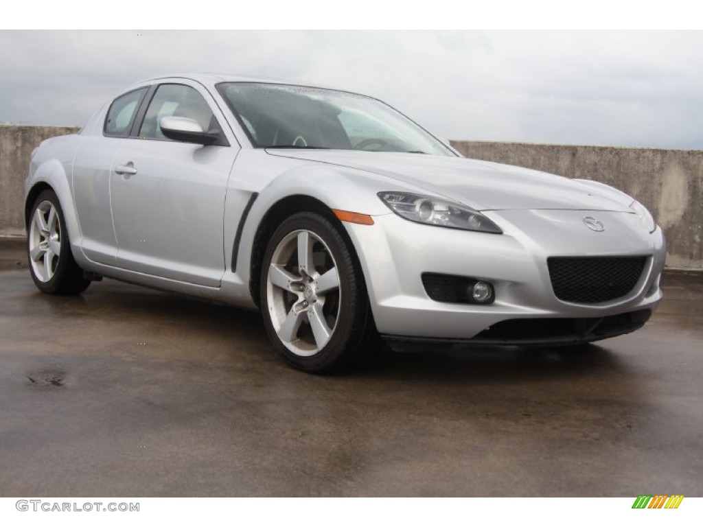 2004 RX-8 Grand Touring - Sunlight Silver Metallic / Black photo #1