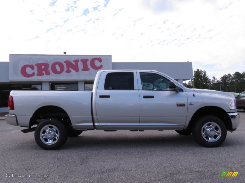 2012 Ram 2500 HD ST Crew Cab 4x4 - Bright Silver Metallic / Dark Slate/Medium Graystone photo #8