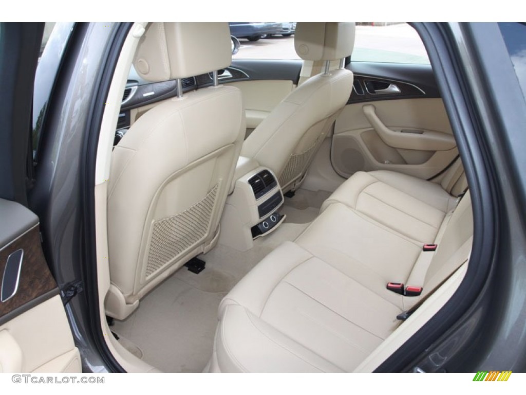 2013 Audi A6 2.0T quattro Sedan Rear Seat Photo #70761773