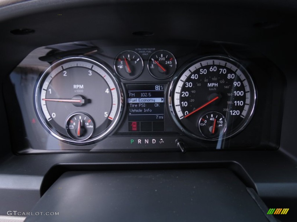 2012 Ram 2500 HD ST Crew Cab 4x4 - Bright Silver Metallic / Dark Slate/Medium Graystone photo #17