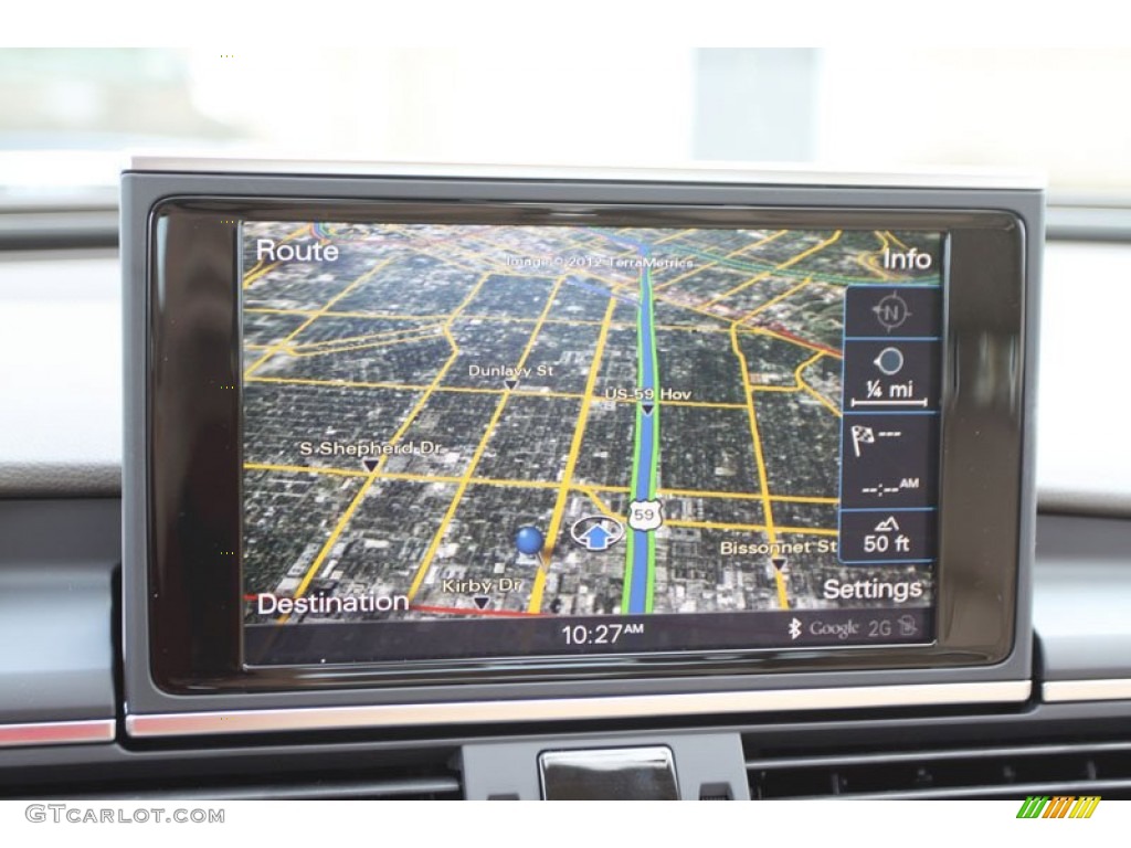 2013 Audi A6 2.0T quattro Sedan Navigation Photo #70761813