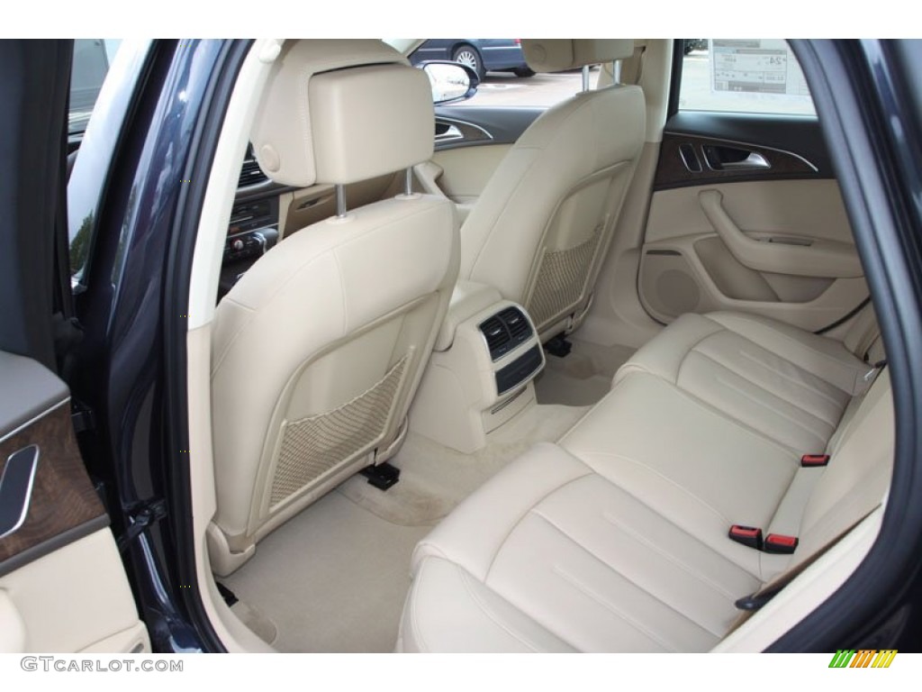 Velvet Beige Interior 2013 Audi A6 2.0T quattro Sedan Photo #70762301