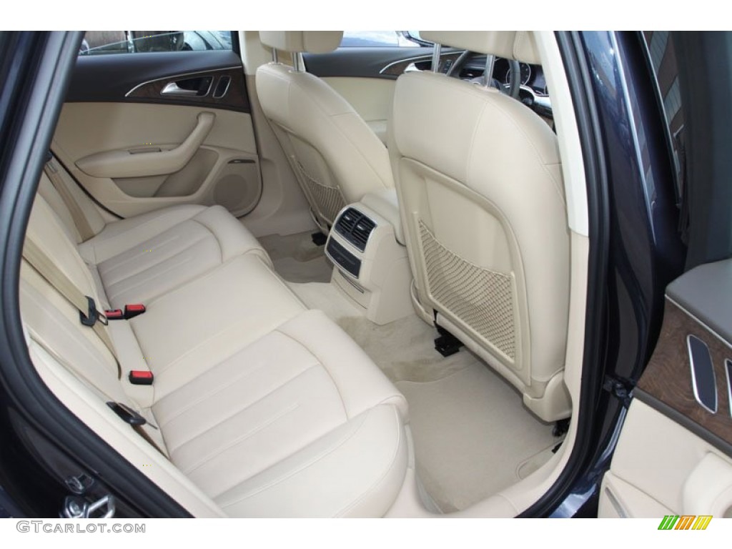 Velvet Beige Interior 2013 Audi A6 2.0T quattro Sedan Photo #70762373