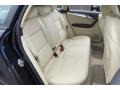 2013 Audi A3 Luxor Beige Interior Rear Seat Photo