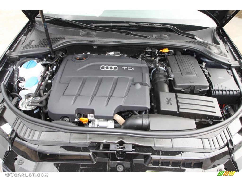2013 Audi A3 2.0 TDI 2.0 Liter TDI Turbocharged DOHC 16-Valve Turbo-Diesel 4 Cylinder Engine Photo #70762886
