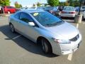 2010 Alabaster Silver Metallic Honda Civic EX Coupe  photo #2