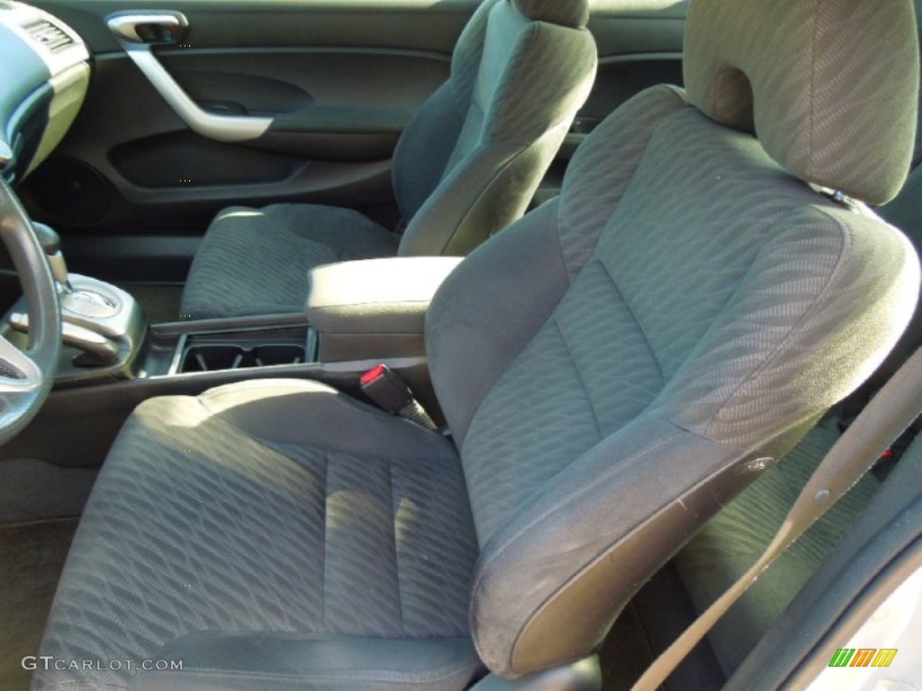 2010 Civic EX Coupe - Alabaster Silver Metallic / Black photo #9
