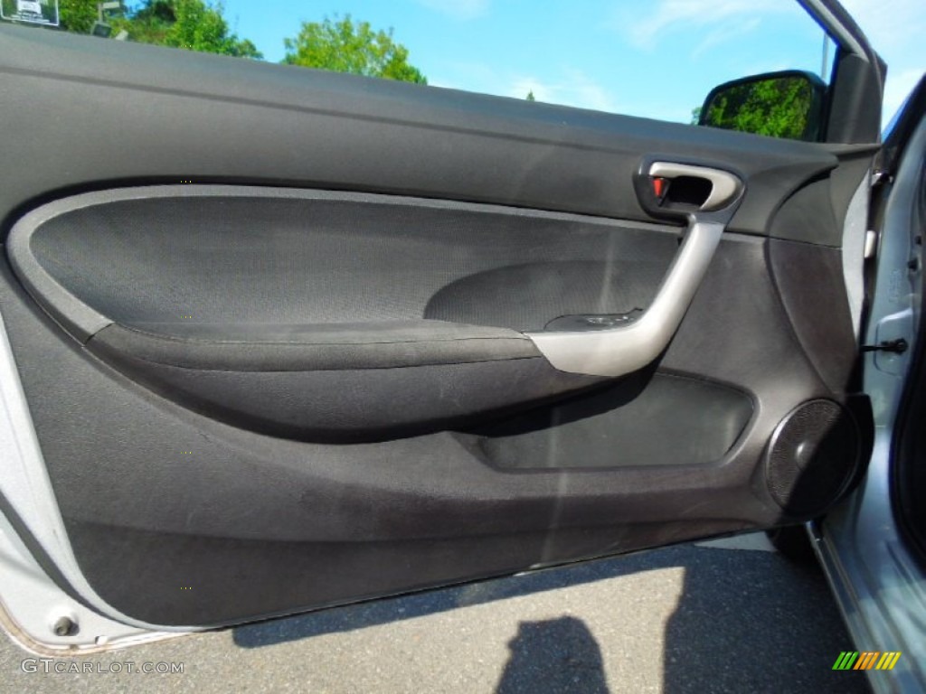 2010 Civic EX Coupe - Alabaster Silver Metallic / Black photo #10