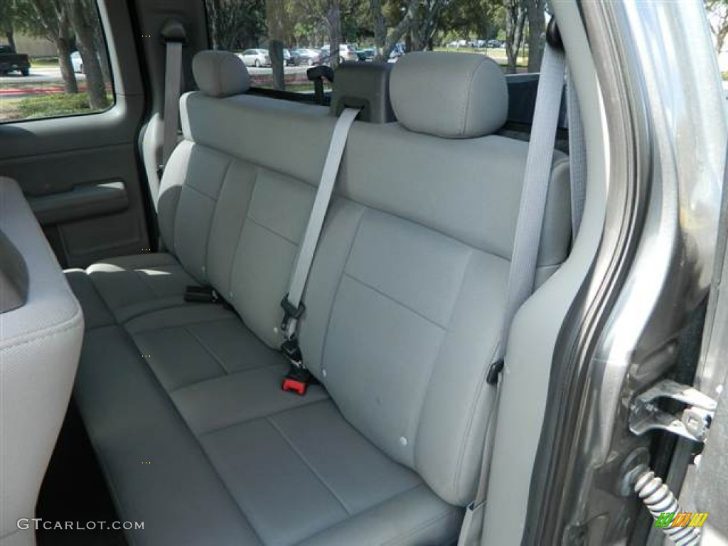 2004 F150 STX SuperCab - Dark Shadow Grey Metallic / Heritage Graphite Grey photo #11