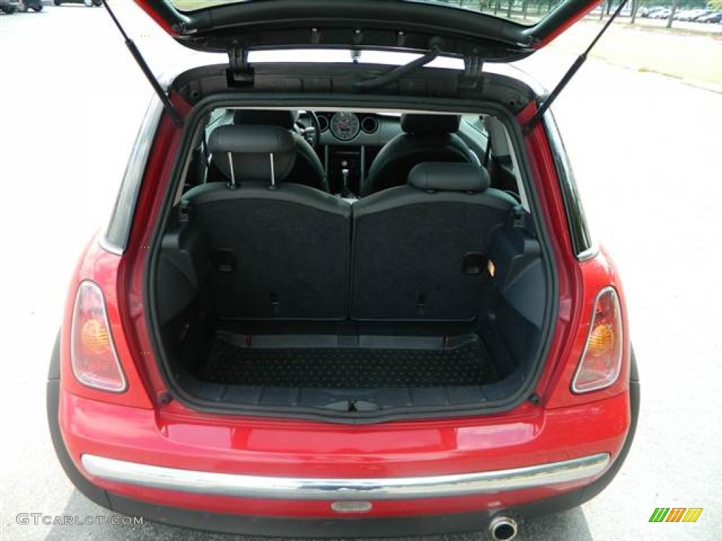2003 Cooper Hardtop - Chili Red / Panther Black photo #32