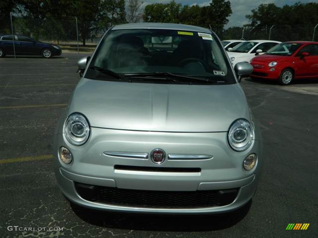 Argento (Silver) 2013 Fiat 500 Pop Exterior Photo #70765982