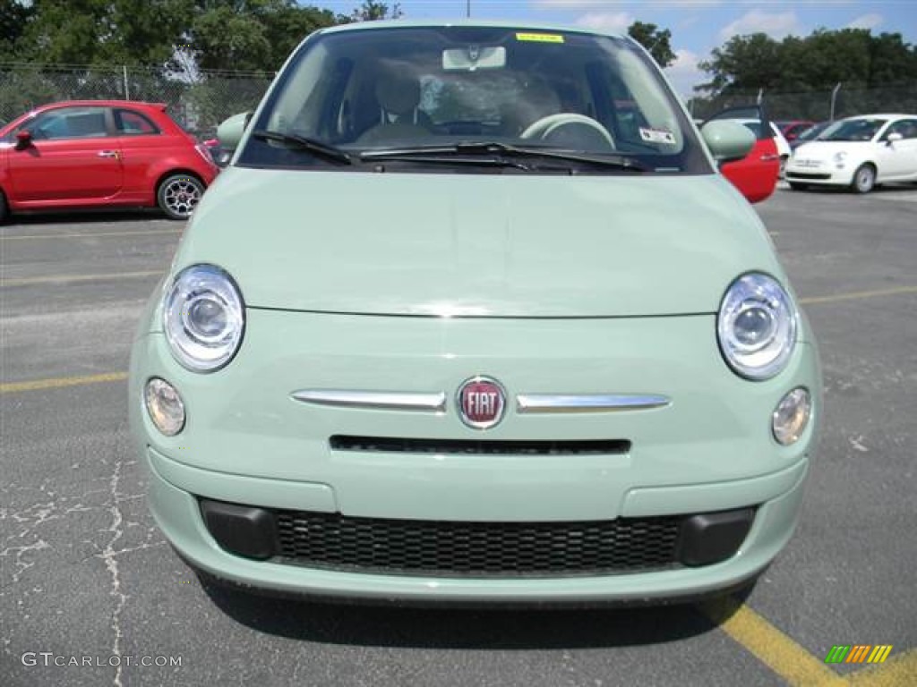 Verde Chiaro (Light Green) 2013 Fiat 500 Pop Exterior Photo #70766144