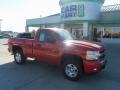 Victory Red 2011 Chevrolet Silverado 1500 LT Regular Cab 4x4