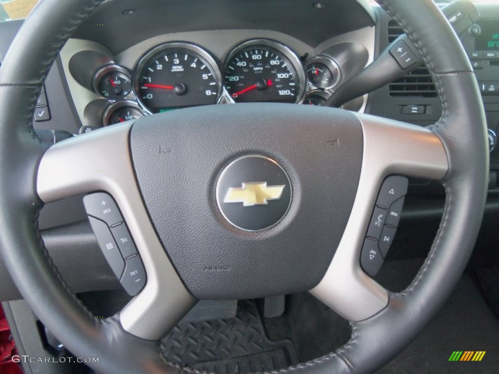 2011 Silverado 1500 LT Regular Cab 4x4 - Victory Red / Ebony photo #13