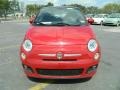 2012 Rosso Brillante (Red) Fiat 500 Sport  photo #2