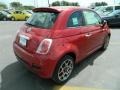 2012 Rosso Brillante (Red) Fiat 500 Sport  photo #4