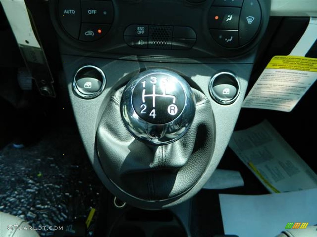 2012 Fiat 500 Sport 5 Speed Manual Transmission Photo #70766591