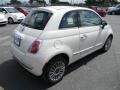 2012 Bianco (White) Fiat 500 Lounge  photo #4
