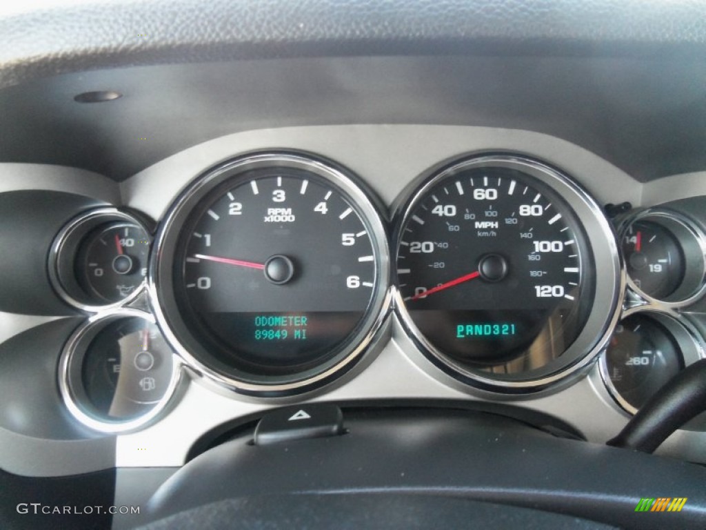 2007 Silverado 1500 LT Extended Cab 4x4 - Graystone Metallic / Ebony Black photo #11