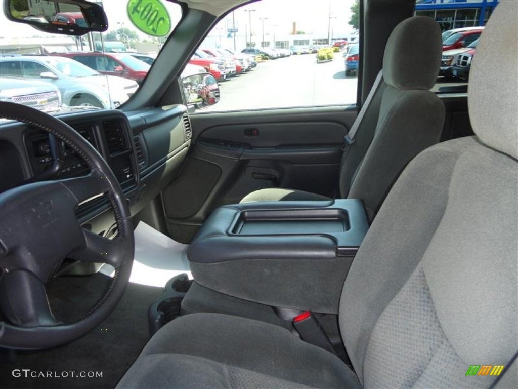 2004 Silverado 1500 Z71 Extended Cab 4x4 - Dark Gray Metallic / Dark Charcoal photo #8