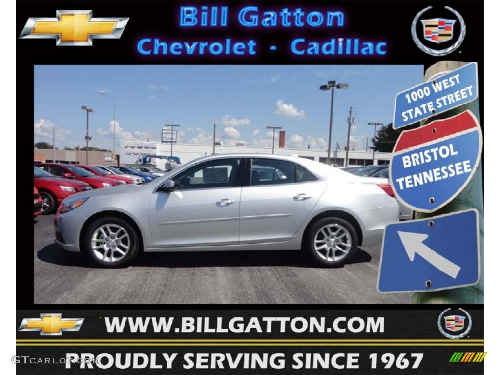 2013 Malibu LT - Silver Ice Metallic / Jet Black photo #1