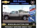 2012 Mocha Steel Metallic Chevrolet Silverado 1500 LT Extended Cab 4x4  photo #1