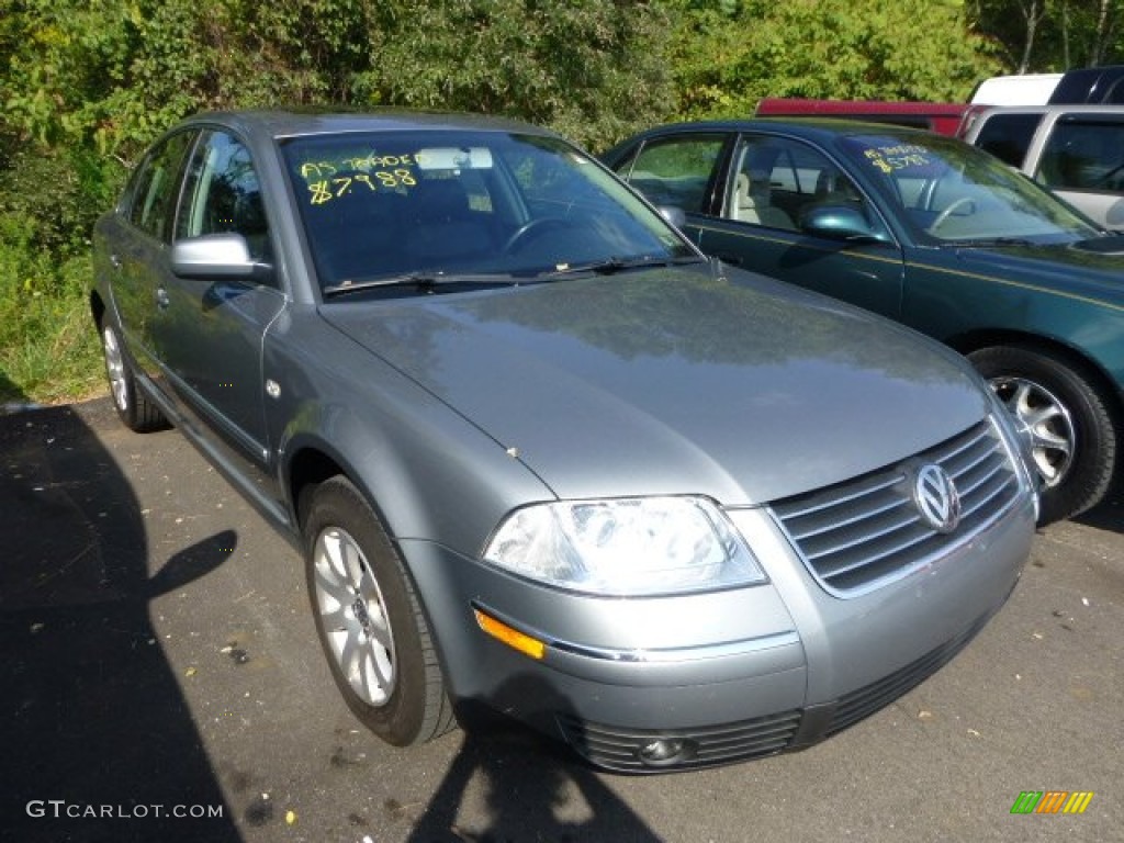 2003 Passat GLS Sedan - Silverstone Grey Metallic / Black photo #1