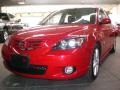 2005 Velocity Red Mica Mazda MAZDA3 s Hatchback  photo #8