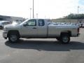 2012 Silver Ice Metallic Chevrolet Silverado 2500HD Work Truck Extended Cab 4x4  photo #5