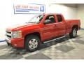 2007 Victory Red Chevrolet Silverado 1500 LT Extended Cab 4x4  photo #26