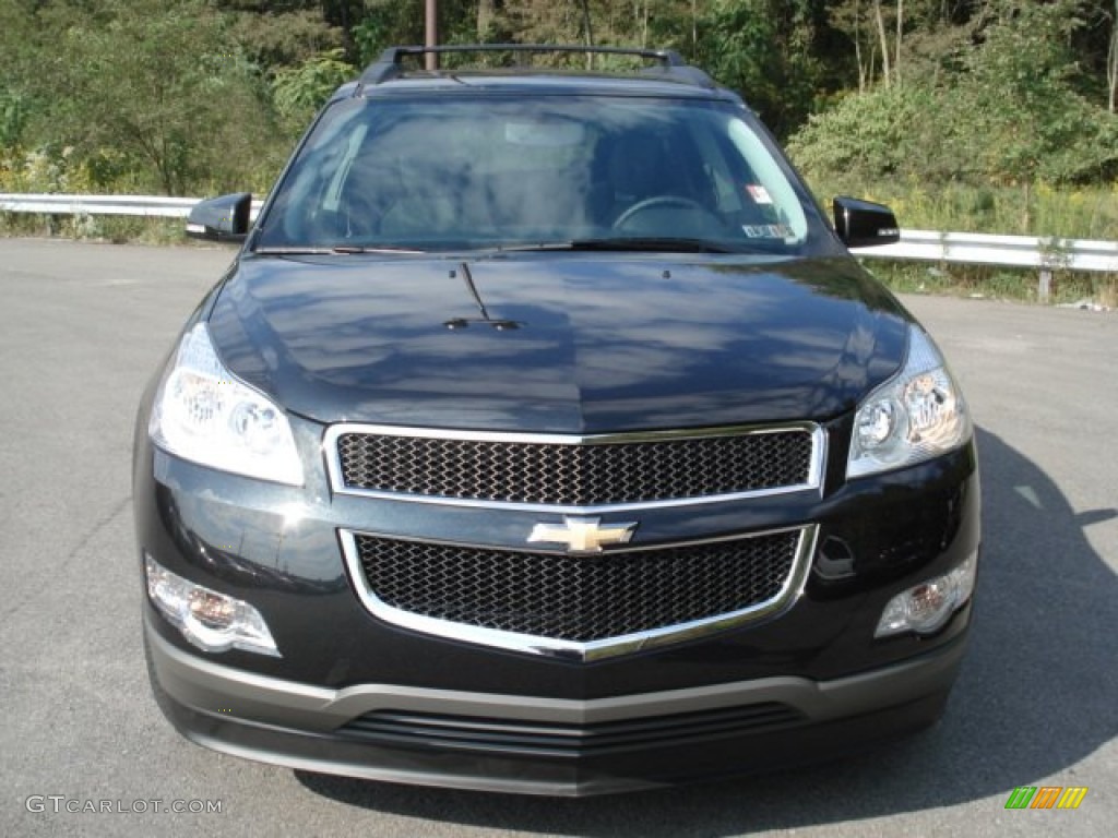 2012 Traverse LT AWD - Black Granite Metallic / Ebony photo #3
