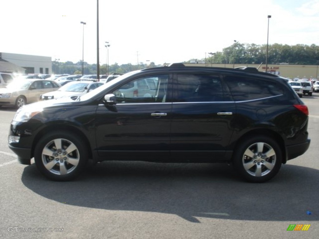 2012 Traverse LT AWD - Black Granite Metallic / Ebony photo #5