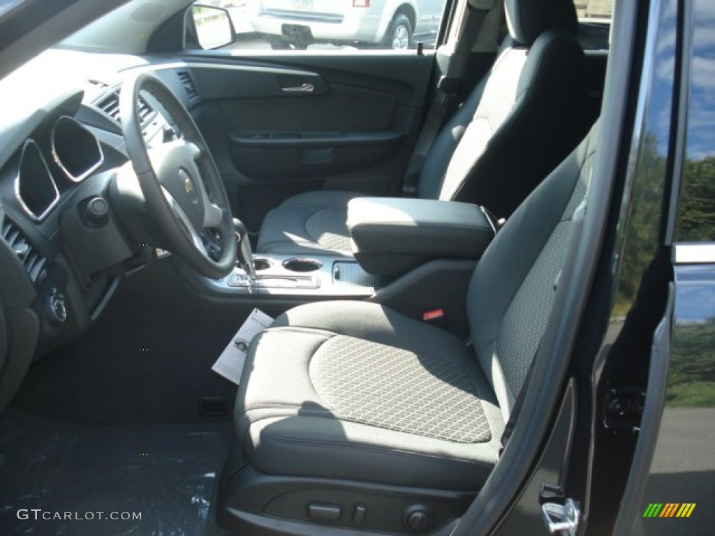 2012 Traverse LT AWD - Black Granite Metallic / Ebony photo #11
