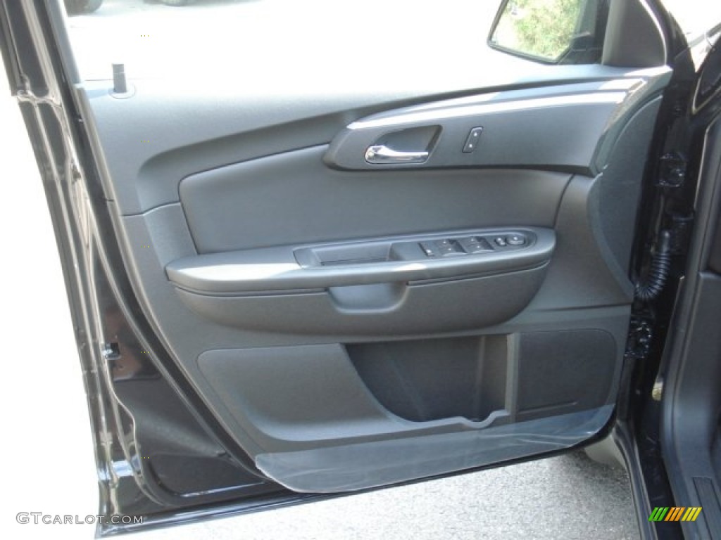 2012 Traverse LT AWD - Black Granite Metallic / Ebony photo #12