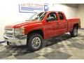 2013 Victory Red Chevrolet Silverado 1500 LS Extended Cab 4x4  photo #24